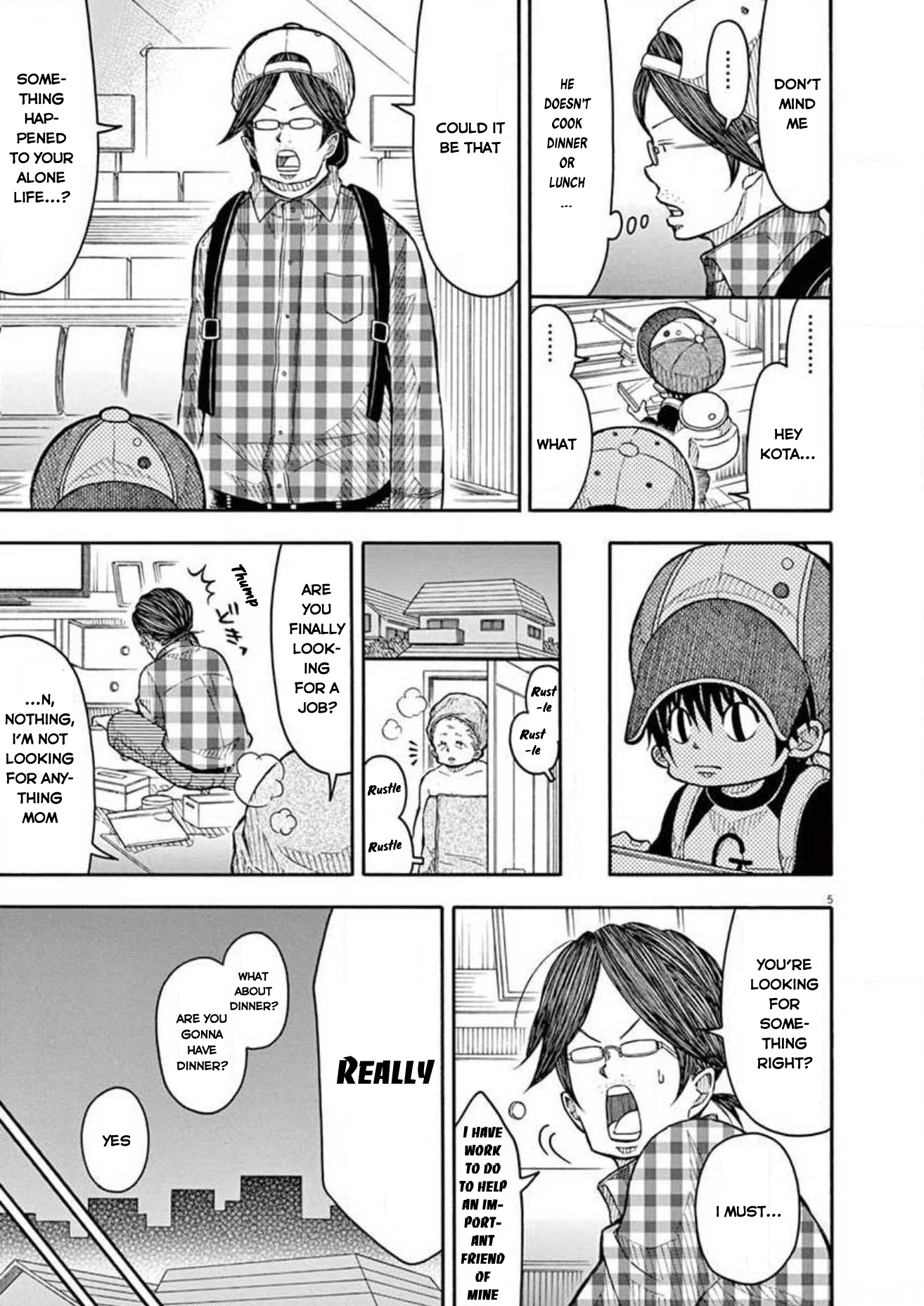 Kotaro Lives Alone, Chapter 104 image 016